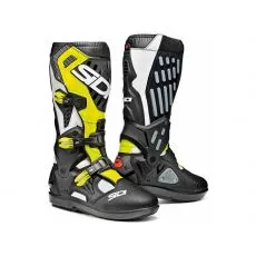 SIDI Мотоботы ATOJO SRS, Размер: 46, Цвет: White/Black/Yellow Fluo
