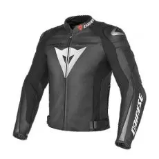 DAINESE Мотокуртка кожаная Super Speed C2, Размер: 58, Цвет: Black/Black/Anthracite