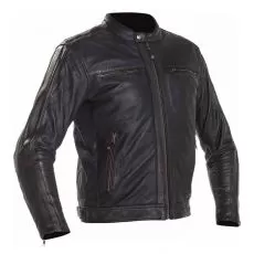 RICHA Мотокуртка кожаная Goodwood, Размер: 58, Цвет: черно-коричневый