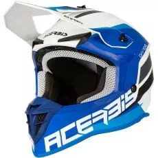 ACERBIS Шлем LINEAR, Размер: XS, Цвет: White/Blue