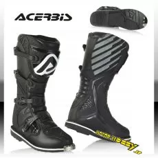 ACERBIS Мотоботы E-TEAM, Размер: 45, Цвет: Black