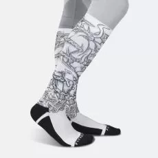 FLY RACING Гольфы MX Pro Thin, Размер: L/XL, Цвет: Черный/белый