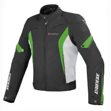 DAINESE Мотокуртка Crono, Размер: 48, Цвет: black/green