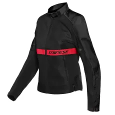 DAINESE Мотокуртка RIBELLE AIR женская, Размер: 44, Цвет: Black/Lava-Red