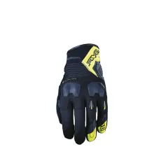 FIVE Мотоперчатки TFX3, Размер: L, Цвет: Black/Fluo Yellow