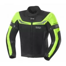 IXS Мотокуртка LEVANTE, Размер: S, Цвет: Black/Yellow Fluo