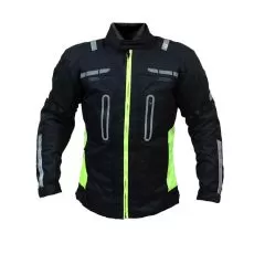 MOTOCYCLETTO Мотокуртка DINAMICO, Размер: 5XL, Цвет: черный
