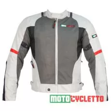 MOTOCYCLETTO Мотокуртка REVITTA, Размер: S, Цвет: белый