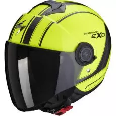 SCORPION Шлем EXO-CITY, Размер: L, Цвет: SCOOT Neon Yellow-Black