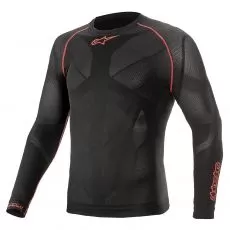 ALPINESTARS Термофутболка RIDE TECH V2 TOP LONG SLEEVE, Размер: XS/S, Цвет: black/red