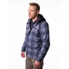 STARKS Моторубашка ROOM BIKER, Размер: S, Цвет: Темно-Серая Клетка