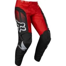 FOX Кроссовые штаны 180, Размер: 30, Цвет: Honda Black/Red 2022