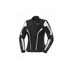 IXS Мотокуртка LARISSA женская, Размер: L, Цвет: BLACK/WHITE