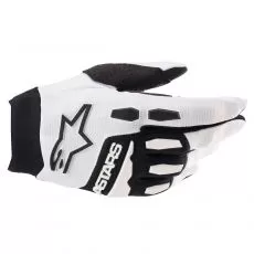 ALPINESTARS Мотоперчатки FULL BORE, Размер: S, Цвет: White/Black