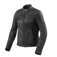 REV'IT! Мотокуртка кожаная Rosa женская, Размер: 36, Цвет: Black