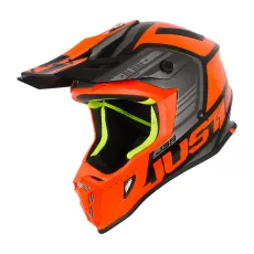 JUST1 Шлем J38, Размер: XL, Цвет: Blade оранжевый/черный глянцевый