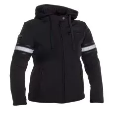 RICHA Мотокуртка кожаная TOULON 2 SOFTSHELL WP женская, Размер: M, Цвет: Black