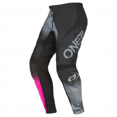 O’NEAL Кроссовые штаны ELEMENT женские, Размер: 32, Цвет: RACEWEAR V.22 Black/Gray/Pink