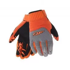 DRAGONFLY Мотоперчатки ENDURO, Размер: 3XL, Цвет: Grey/Orange/Black