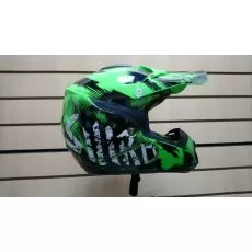 SHIRO Шлем MX-305, Размер: L, Цвет: SILS Green fluo