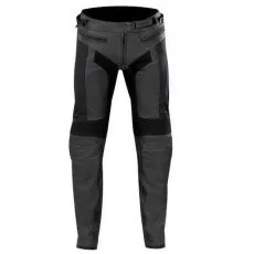 SPYKE Мотоштаны кожаные LF женские, Размер: 44, Цвет: черный