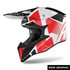 AIROH Шлем TWIST 2.0, Размер: M, Цвет: RAZE RED GLOSS