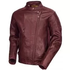 RSD Мотокуртка кожаная Clash, Размер: S, Цвет: Oxblood