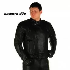 BOSA Мотокуртка кожаная ROBBER II, Размер: 3XL, Цвет: Black