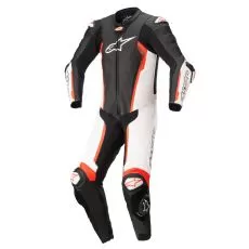 ALPINESTARS Мотокомбинезон MISSILE V2 1-PIECE, Размер: 50, Цвет: Black/White/Red Fluo