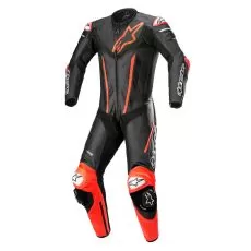 ALPINESTARS Мотокомбинезон FUSION 1-PIECE, Размер: 50, Цвет: Black/Red Fluo