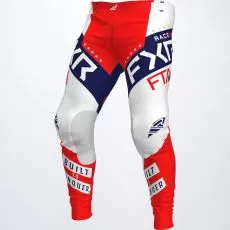 FXR Кроссовые штаны PODIUM GLADIATOR MX, Размер: 38, Цвет: 22 White/Red/Navy