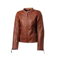 RSD Мотокуртка кожаная Trinity женская перф, Размер: L, Цвет: Brown