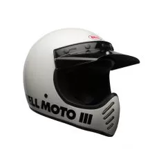 BELL Шлем Moto-3, Размер: XS, Цвет: белый