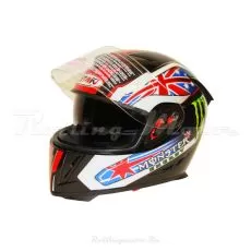 ATAKI Шлем FF311, Размер: XL, Цвет: Monster черный глянцевый