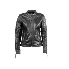 RSD Мотокуртка кожаная Trinity женская, Размер: L, Цвет: Black