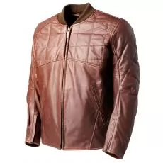 RSD Мотокуртка кожаная Hemlock, Размер: S, Цвет: Alder