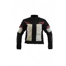 MCP Мотокуртка Nebraska женская, Размер: XL, Цвет: Черно-красный