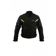 MCP Мотокуртка Seattle, Размер: 3XL, Цвет: Черно-желтый