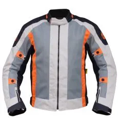 HAWK Мотокуртка AMIGO, Размер: L, Цвет: Grey/Orange