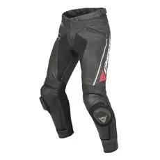 DAINESE Мотоштаны кожаные DELTA PRO C2, Размер: 46, Цвет: Black/Blaсk