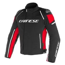 DAINESE Мотокуртка RACING 3 D-DRY, Размер: 44, Цвет: Black/Black/Red