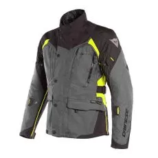 DAINESE Мотокуртка X-TOURER D-DRY, Размер: 62, Цвет: ebony/black/ fluo-yellow