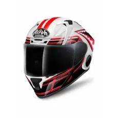 AIROH Шлем VALOR, Размер: L, Цвет: Touchdown Red White Gloss