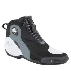 DAINESE Мотоботы DYNO D1, Размер: 42, Цвет: Black/White/Anthracite