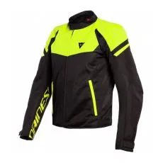 DAINESE Мотокуртка BORA AIR, Размер: 50, Цвет: Black/Fluo-yellоw