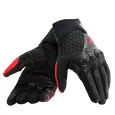 DAINESE Мотоперчатки X-MOTO UNISEX, Размер: S, Цвет: Black/Fluo-Red