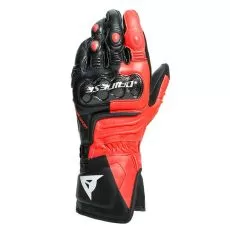DAINESE Мотоперчатки CARBON 3 LONG, Размер: M, Цвет: black/fluo-red/ white
