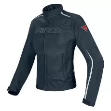 DAINESE Мотокуртка HYDRA FLUX D-DRY женская, Размер: 44, Цвет: Black/Black/White