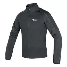 DAINESE Термофутболка D-MANTLE FLEECE, Размер: S, Цвет: Black/Black/Anthracite