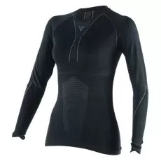 DAINESE Термофутболка D-CORE DRY TEE LS LA женская, Размер: L, Цвет: Black/Anthracitе